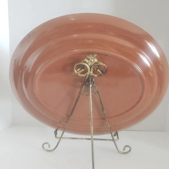 Franciscan Origin Stoneware Handpainted Oval Serving Platter. - Picture 3 of 6